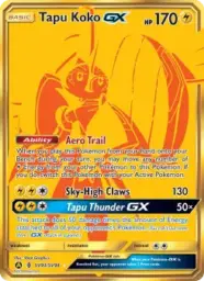 Tapu Koko-GX · Hidden Fates Shiny Vault · SV93/94