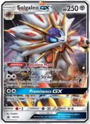 Solgaleo GX · SM Black Star Promos · SM104/248