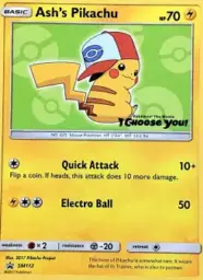 Ash's Pikachu · SM Black Star Promos · SM112/248