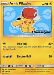 Ash's Pikachu · SM Black Star Promos · SM113/248