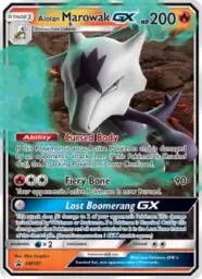 Alolan Marowak GX · SM Black Star Promos · SM187/248