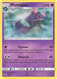 Mismagius · SM Black Star Promos · SM222/248