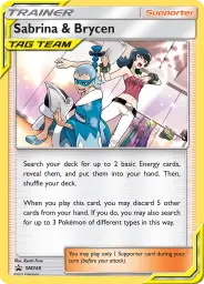 Sabrina & Brycen · SM Black Star Promos · SM246/248