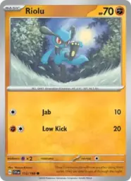Riolu · Scarlet & Violet · 112/198
