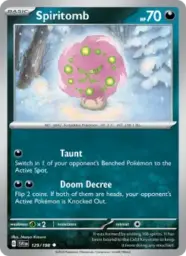 Spiritomb · Scarlet & Violet · 129/198