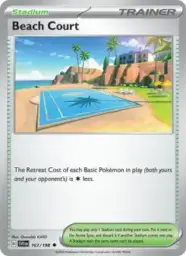 Beach Court · Scarlet & Violet · 167/198