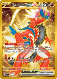 Koraidon ex · Scarlet & Violet · 254/198