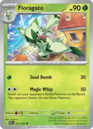 Reference image of Floragato, Paldea Evolved