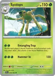 Reference image of Spidops, Paldea Evolved