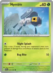 Reference image of Nymble, Paldea Evolved