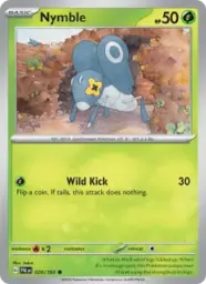Reference image of Nymble, Paldea Evolved