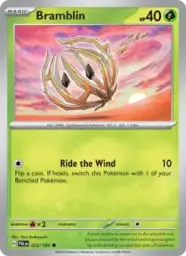 Reference image of Bramblin, Paldea Evolved