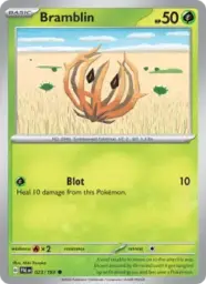 Reference image of Bramblin, Paldea Evolved