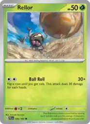 Reference image of Rellor, Paldea Evolved