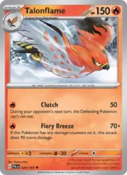 Reference image of Talonflame, Paldea Evolved