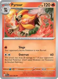 Reference image of Pyroar, Paldea Evolved
