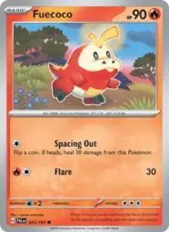 Reference image of Fuecoco, Paldea Evolved