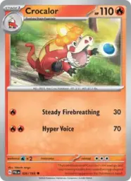 Reference image of Crocalor, Paldea Evolved