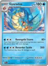 Reference image of Gyarados, Paldea Evolved