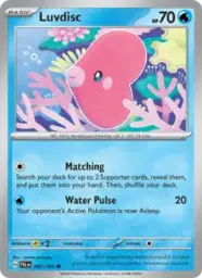 Reference image of Luvdisc, Paldea Evolved