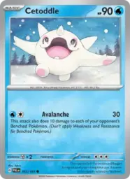 Reference image of Cetoddle, Paldea Evolved
