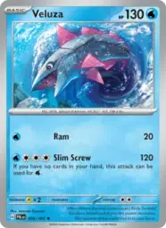 Reference image of Veluza, Paldea Evolved