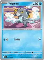 Reference image of Frigibax, Paldea Evolved