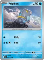 Reference image of Frigibax, Paldea Evolved