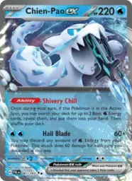 Reference image of Chien-Pao ex, Paldea Evolved