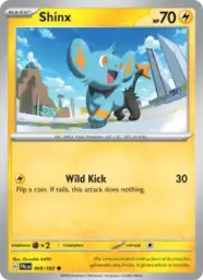 Reference image of Shinx, Paldea Evolved