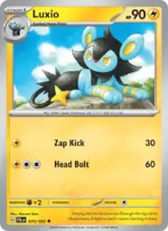 Reference image of Luxio, Paldea Evolved