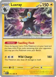 Reference image of Luxray, Paldea Evolved
