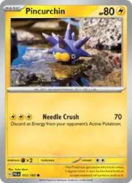 Reference image of Pincurchin, Paldea Evolved