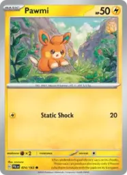 Reference image of Pawmi, Paldea Evolved
