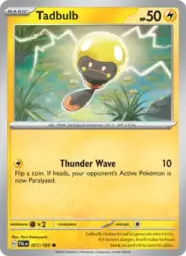 Reference image of Tadbulb, Paldea Evolved