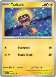 Reference image of Tadbulb, Paldea Evolved