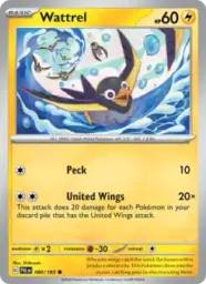 Reference image of Wattrel, Paldea Evolved