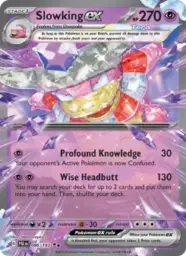 Reference image of Slowking ex, Paldea Evolved