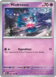 Reference image of Misdreavus, Paldea Evolved