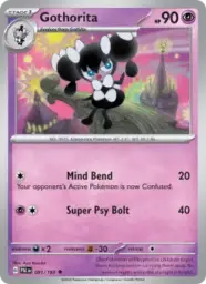Reference image of Gothorita, Paldea Evolved