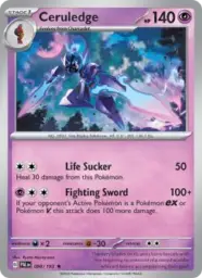 Reference image of Ceruledge, Paldea Evolved