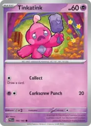 Reference image of Tinkatink, Paldea Evolved