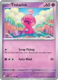 Reference image of Tinkatink, Paldea Evolved