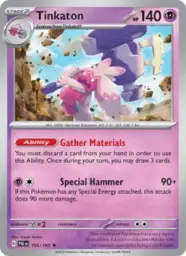 Reference image of Tinkaton, Paldea Evolved