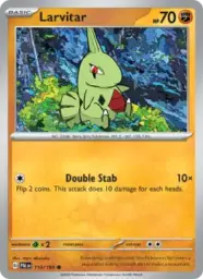 Reference image of Larvitar, Paldea Evolved