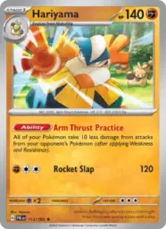 Reference image of Hariyama, Paldea Evolved