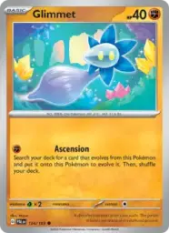 Reference image of Glimmet, Paldea Evolved