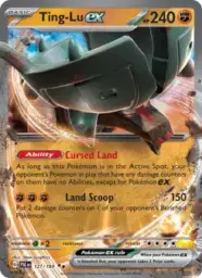 Reference image of Ting-Lu ex, Paldea Evolved