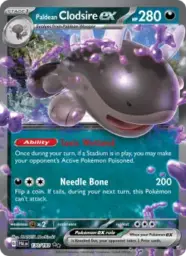 Reference image of Paldean Clodsire ex, Paldea Evolved