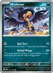 Reference image of Murkrow, Paldea Evolved